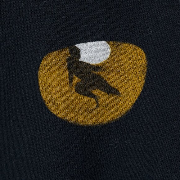 Vintage 80s Cats Broadway Tour Sweatshirt Black Goth Crew Tour Long Sleeve Top - Picture 7 of 9